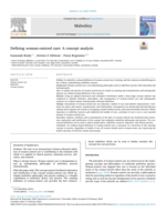 Defining woman-centred care: A concept analysis