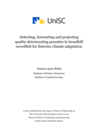 Detecting, forecasting and projecting quality-deteriorating parasites in broadbill swordfish for fisheries climate adaptation