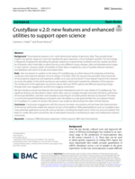 CrustyBase v.2.0: new features and enhanced utilities to support open science