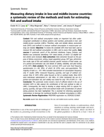 Measuring dietary intake in low-and middle-income countries: a systematic review of the methods and tools for estimating fish and seafood intake