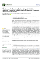 The Impact of a 'Remotely-Delivered' Sports Nutrition Education Program on Dietary Intake and Nutrition Knowledge of Junior Elite Triathletes