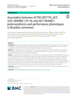 Association between ACTN3 (R577X), ACE (I/D), BDKRB2 (-9/+9), and AGT (M268T) polymorphisms and performance phenotypes in Brazilian swimmers