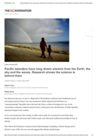 Pacific Islanders have long drawn wisdom from the Earth, the sky and the waves. Research shows the science is behind them
