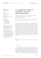 A comprehensive review of monkeypox virus and mpox characteristics