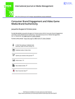 Consumer Brand Engagement and Video Game Media Brand Authenticity