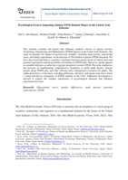 Psychological Factors Impacting Joining STEM-Related Majors in the United Arab Emirates