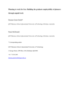Planning to work for free: building the graduate employability of planners through unpaid work