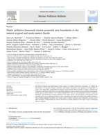 Plastic pollution transcends marine protected area boundaries in the eastern tropical and south-eastern Pacific