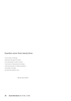 Guardian seven three twenty-three