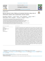 Beyond expected values: Making environmental decisions using value of information analysis when measurement outcome matters