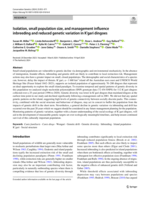 Isolation, small population size, and management influence inbreeding and reduced genetic variation in K'gari dingoes