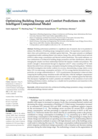 Optimising Building Energy and Comfort Predictions with Intelligent Computational Model