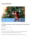 Is it OK to prank your kids? Do they get it? And where's the line?