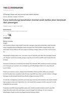 Cara melindungi kesehatan mental anak ketika akan berpisah dari pasangan