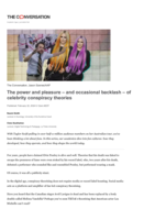 The power and pleasure - and occasional backlash - of celebrity conspiracy theories