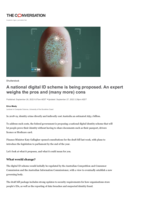 A national digital ID scheme is being proposed. An expert weighs the pros and (many more) cons