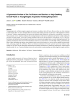 A Systematic Review of the Facilitators and Barriers to Help‑Seeking for Self‑Harm in Young People: A Systems Thinking Perspective