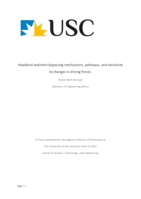 Headland sediment bypassing mechanisms, pathways, and sensitivity to changes in driving forces