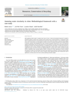 Assessing water circularity in cities: Methodological framework with a case study