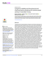 Long-term stability and the physical and chemical factors predictive for antimicrobial activity in Australian honey