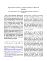 Impact of Connected and Automated Vehicles on Transport Injustices
