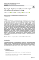 Exploring the adoption of concept-based curricula: insights from educators and implications for change
