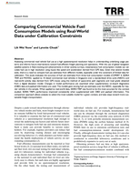 Comparing Commercial Vehicle Fuel Consumption Models using Real-World Data under Calibration Constraints