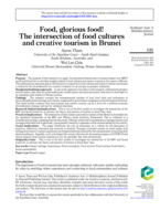 Food, glorious food! The intersection of food cultures and creative tourism in Brunei