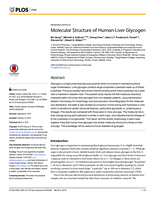 Molecular Structure of Human-Liver Glycogen
