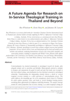 A Future Agenda for Research on In-Service Theological Training in Thailand and Beyond