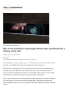Why have Australia’s espionage authors been renditioned to a literary black site?