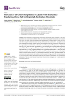 Prevalence of Older Hospitalised Adults with Sustained Fractures after a Fall in Regional Australian Hospitals
