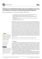 AI-Empowered Multimodal Hierarchical Graph-Based Learning for Situation Awareness on Enhancing Disaster Responses