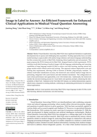 Image to Label to Answer: An Efficient Framework for Enhanced Clinical Applications in Medical Visual Question Answering