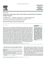 Young Driver Distraction: State of the Evidence and Directions for Behavior Change Programs