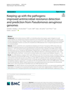 Keeping up with the pathogens: improved antimicrobial resistance detection and prediction from Pseudomonas aeruginosa genomes