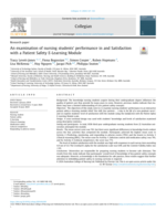 An examination of nursing students' performance in and Satisfaction with a Patient Safety E-Learning Module Collegian