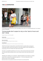 Young people don’t expect to rely on the ‘bank of mum and dad’: study