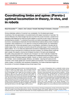 Coordinating limbs and spine: (Pareto-)optimal locomotion in theory, in vivo, and in robots