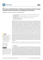 Diversity and Distribution of Monocot Understory Herbs during Tropical Forest Succession in Northeastern Costa Rica