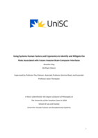 Using Systems Human Factors and Ergonomics to Identify and Mitigate the Risks Associated with Future Invasive Brain-Computer Interfaces