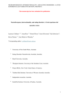Neurodivergence, intersectionality, and eating disorders: A lived experience-led narrative review