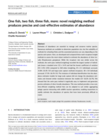 One fish, two fish, three fish, more: novel resighting method produces precise and cost-effective estimates of abundance