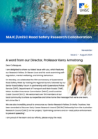 MAIC/UniSC Road Safety Research Collaboration Newsletter, Issue 2 / August 2024