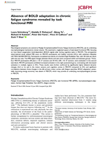 Absence of BOLD adaptation in chronic fatigue syndrome revealed by task functional MRI