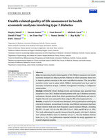 Health-related quality of life assessment in health economic analyses involving type 2 diabetes