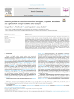 Phenolic profiles of Australian monofloral Eucalyptus, Corymbia, Macadamia and Lophostemon honeys via HPLC-DAD analysis