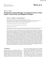 Perioperative Nursing Shortages: An Integrative Review of Their Impact, Causal Factors, and Mitigation Strategies