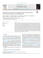 Resting-State EEG Correlates of Sustained Attention in Healthy Ageing: Cross-Sectional Findings from the LEISURE Study