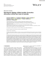Reproductive Biology of Black Jewfish (Protonibea diacanthus) off the East Coast of Australia